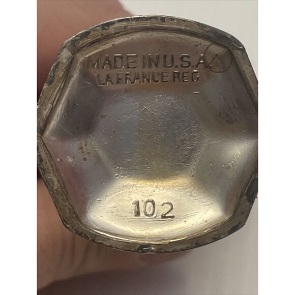 LaFrance Silver Plated Vintage Salt and Pepper Shakers #102 - Picture 2 of 5